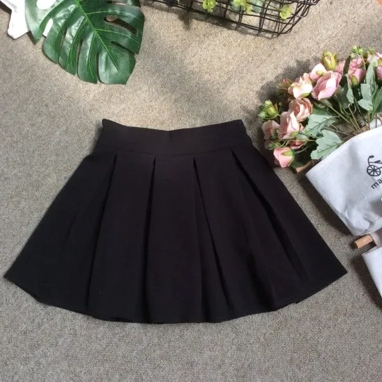 AP10 Chân váy quần đồng phục học sinh nữ cấp 1 , cấp 2 màu xanh đen có lót  quần bên trong dành cho bé cáp tiểu học | Shopee Việt Nam