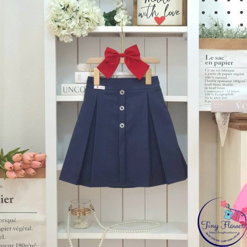 Chân váy dáng dài xếp ly - kèm quần bên trong-kidsky-bán sỉ Chân váy dáng dài xếp ly - kèm quần bên trong Chân váy dáng dài xếp ly - kèm quần bên trong-CHÂN VÁY HỌC SINH