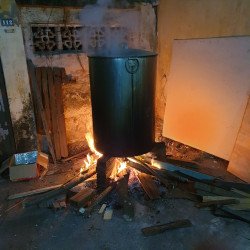 Cho thuê nồi luộc bánh chưng 100 chiếc Cho thuê nồi luộc bánh chưng 100 chiếc