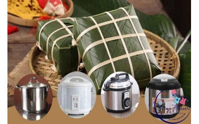 Luộc bánh chưng bằng nồi cơm điện có nên không?