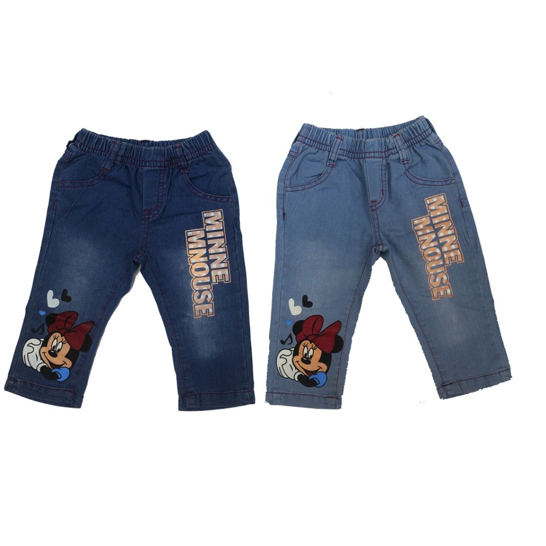 quần jean in hình mickey bé gái- Q2578-