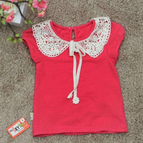 áo cổ ren bé gái - A755-