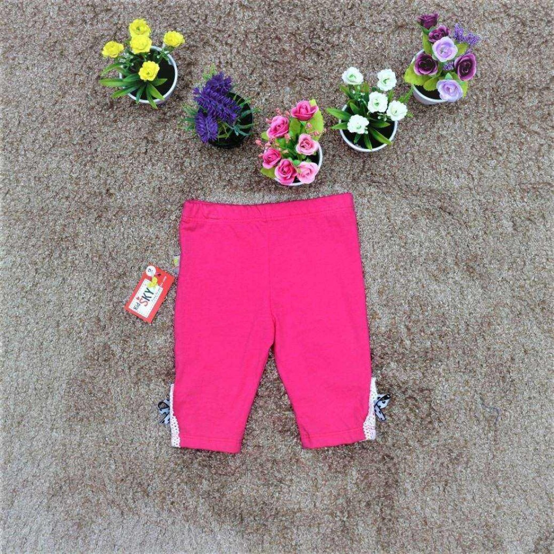 quần legging nơ gấu bé gái - Q26157-