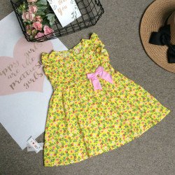 Váy lanh hoa tay tiên size 2-6 Váy lanh hoa tay tiên size 2-6