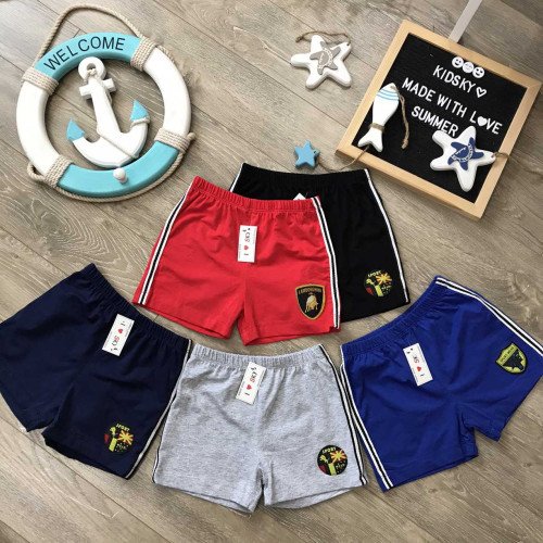 Quần đùi cotton bé trai hè chạy dây -Q20196-kidsky-bán sỉ Quần đùi cotton bé trai hè chạy dây -Q20196 Quần đùi cotton bé trai hè chạy dây -Q20196-