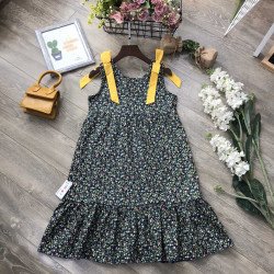 Váy đuôi cá hoa nhí size đại 7 -10  - v20254