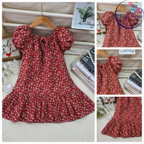 Váy hoa đuôi cá chun cổ size 7 -10-kidsky-bán sỉ Váy hoa đuôi cá chun cổ size 7 -10 Váy hoa đuôi cá chun cổ size 7 -10-VÁY XUÂN HÈ BÉ GÁI