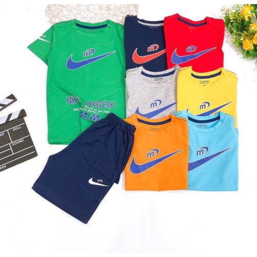 Bộ bé trai cotton in hình NIKE túi hộp-chikids-bán sỉ Bộ bé trai cotton in hình NIKE túi hộp Bộ bé trai cotton in hình NIKE túi hộp-ĐỒ BỘ XUÂN HÈ BÉ TRAI
