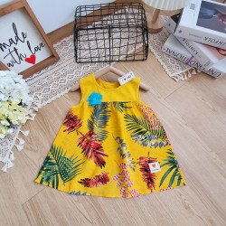 Áo 3 lỗ cotton phối lanh đũi size 6 -10 Áo 3 lỗ cotton phối lanh đũi size 6 -10