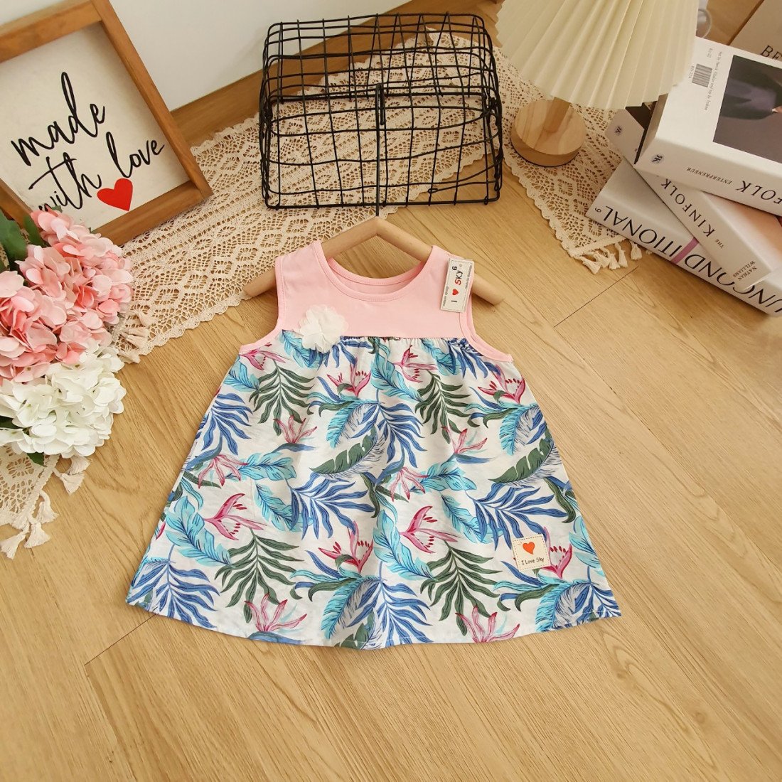 Áo 3 lỗ cotton phối lanh đũi size 6 -10-kidsky-bán sỉ Áo 3 lỗ cotton phối lanh đũi size 6 -10 Áo 3 lỗ cotton phối lanh đũi size 6 -10-ÁO ĐŨI-LANH-BOI BÉ GÁI